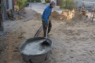 Making of the cement